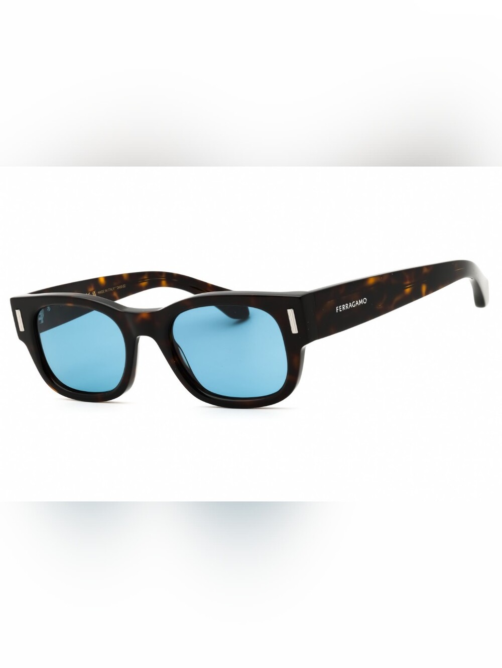 Salvatore Ferragamo SF2064SE,DARK TORTOISE/Blue, Men's Sunglasses, Size51X21X145